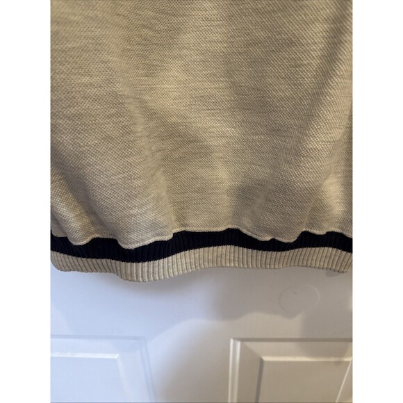 Winston Winners Heavyweight Collared Sweatshirt XL Grey With Blue Collar GUC - Picture 9 of 10